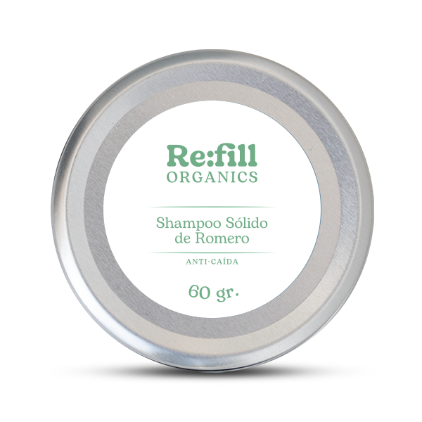 Shampoo Sólido Romero - Cuidado natural y suave para un cabello brillante.
